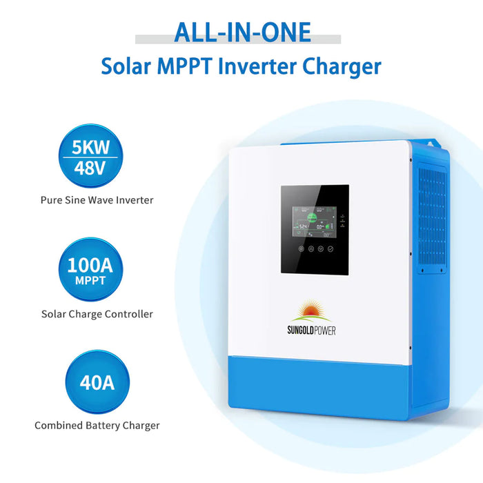SunGold Power 5000W 48V Solar Charge Inverter