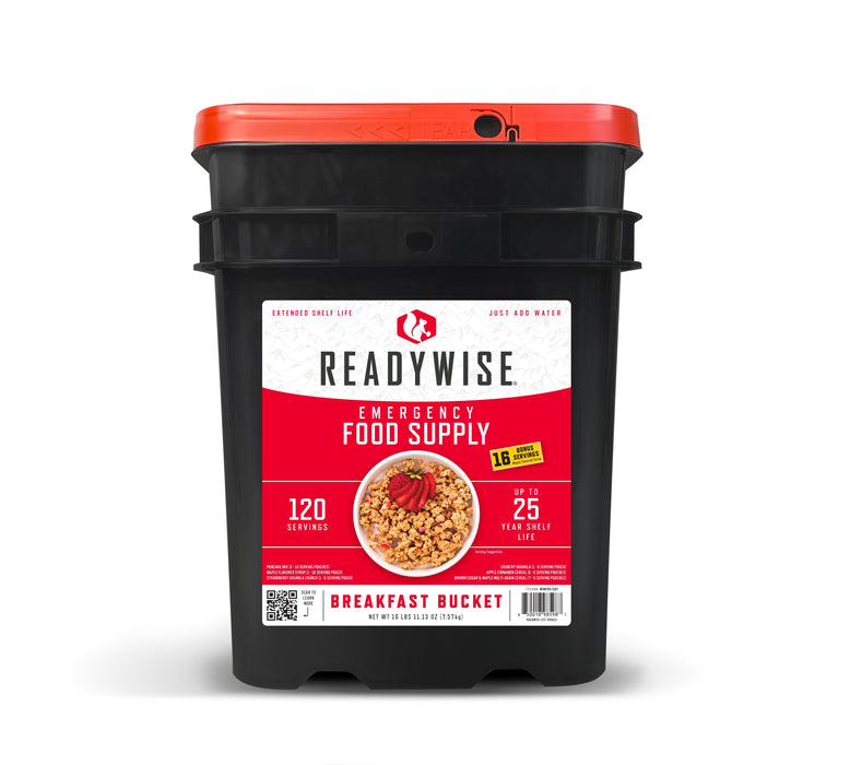 ReadyWise 2160 Serving 25-Year Shelf Life Long Term Survival Emergency Food Supply Kit