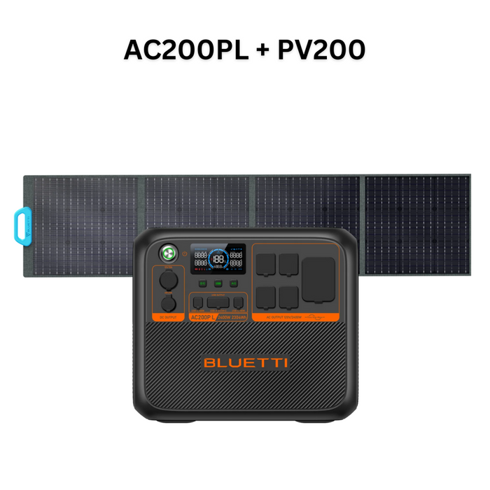 BLUETTI AC200PL Portable Power Station (2,400W 2,304Wh)