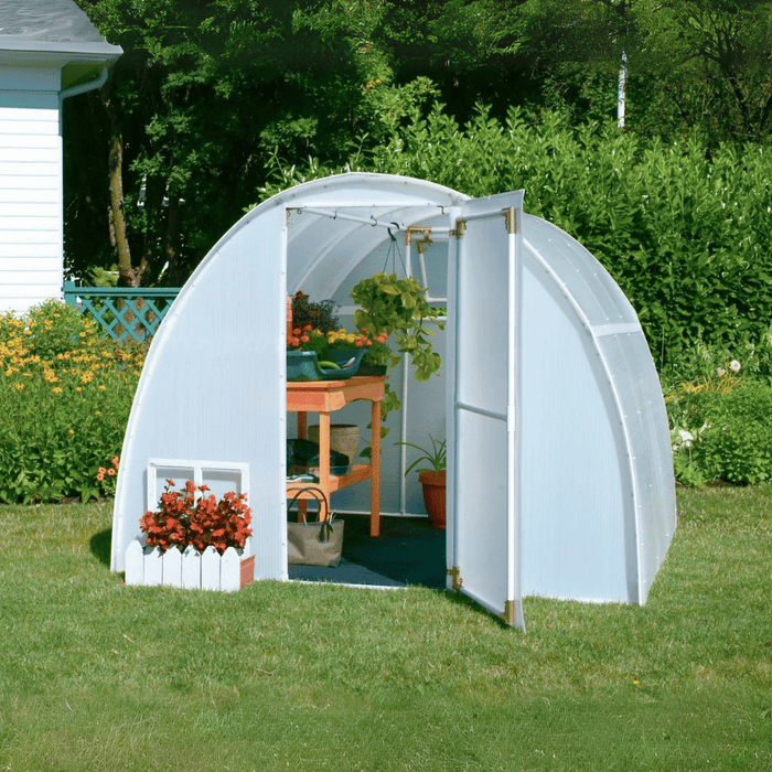 Solexx Early Bloomer 8ft x 8ft Outdoor Portable Greenhouse Kit
