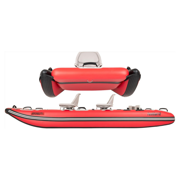 Sea Eagle 2 Person Deluxe Package FastCat12™ Catamaran Inflatable Boat