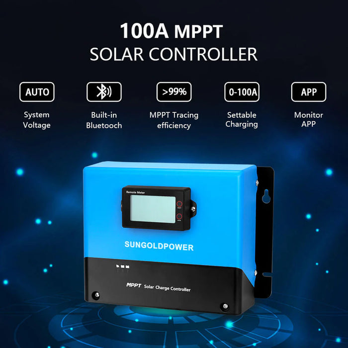 SunGold Power Off-grid Solar Kit 6000w 48vdc 120v/240v Lifepo4 10.48kwh Server Rack Lithium Battery 8 X 370 Watts Solar Panels Sgr-6kl48c