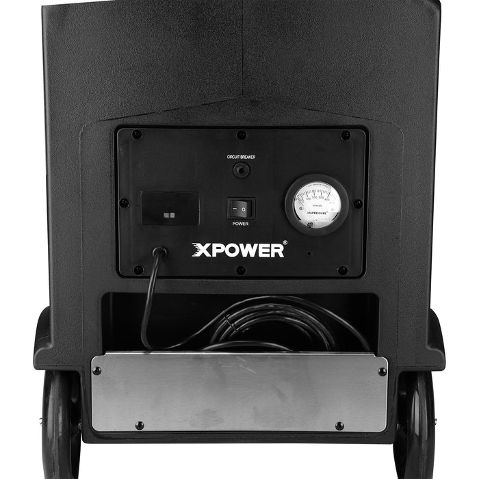 XPOWER AP-1500U Portable Brushless Commercial UV-C Light & HEPA Air Filtration System Scrubber