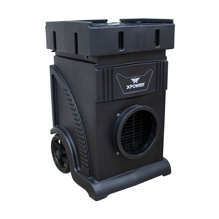 XPOWER AP-1800D Portable Brushless Commercial HEPA Air Filtration System Scrubber