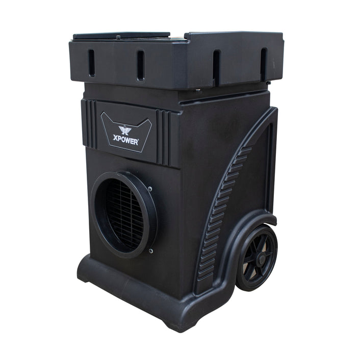 XPOWER AP-1800D Portable Brushless Commercial HEPA Air Filtration System Scrubber