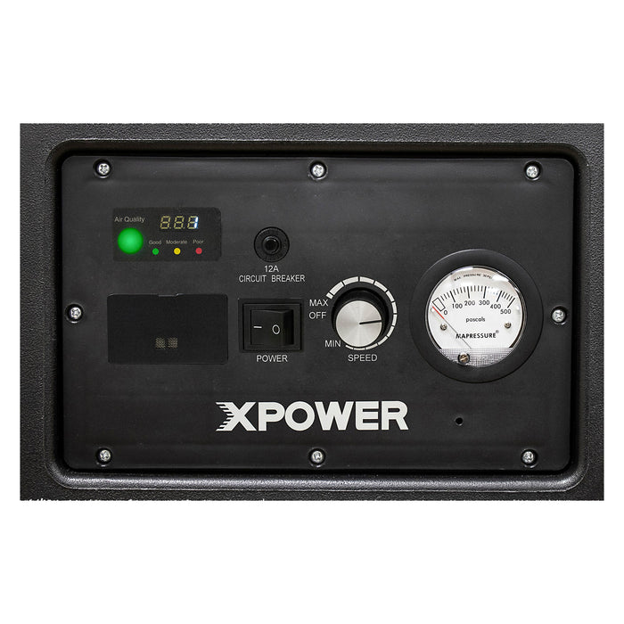 XPOWER AP-2500D Portable Brushless Commercial HEPA Air Filtration System Scrubber