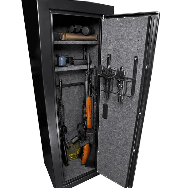 Barska AX11780 Extra-Large 9.34 cu.ft Steel Biometric/Fingerprint Keypad Black Rifle Safe