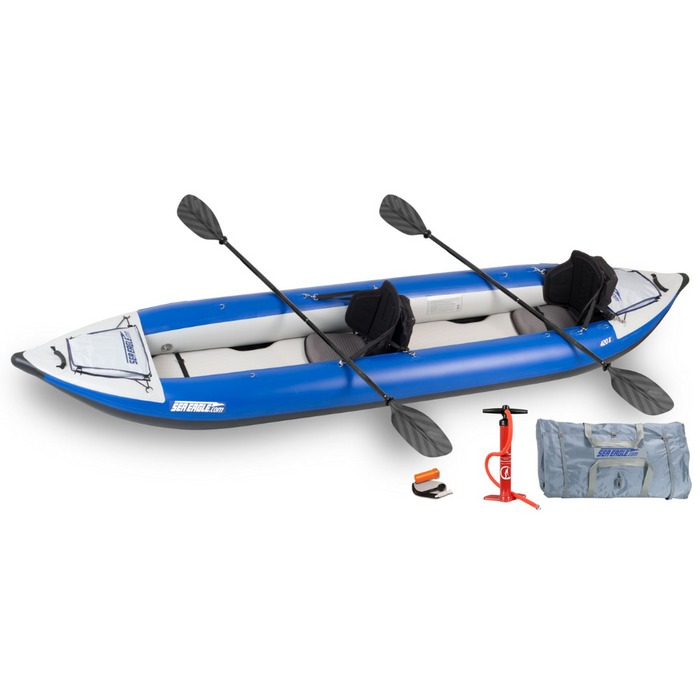 Sea Eagle 3 Person Pro Kayak Package 420x Explorer Inflatable Kayak