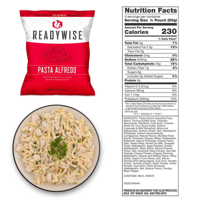 ReadyWise 1440 Serving 25-Year Shelf Life Long Term Survival Emergency Food Supply Kit