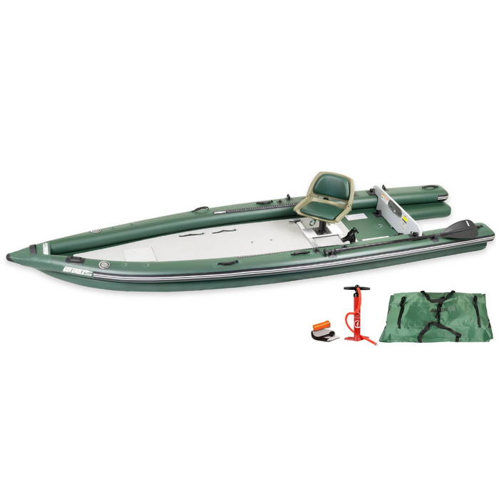 Sea Eagle 3 Person Solo Startup Package FishSkiff™ 16 Inflatable Fishing Boat