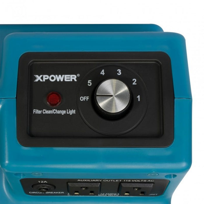 XPOWER X-2480A Portable Professional HEPA Small Air Scrubber
