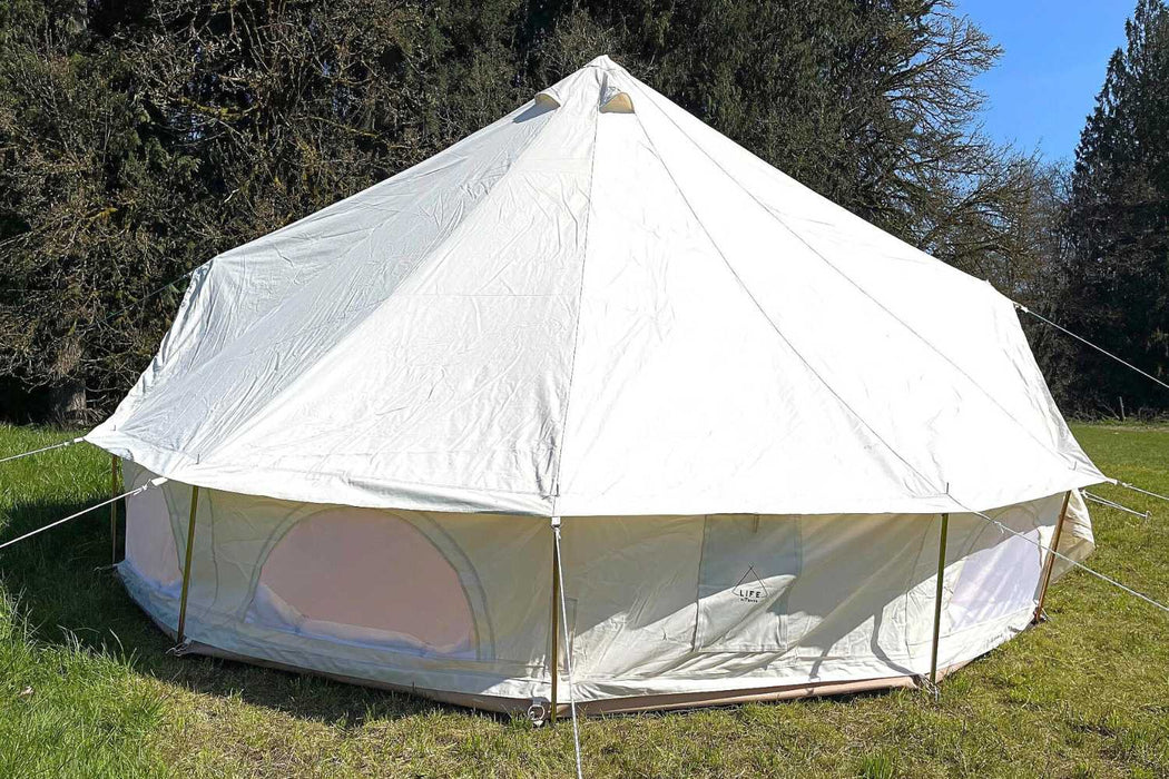 Life InTents 16' (5M) Zephyr Canvas Bell/Yurt Tent Cabin