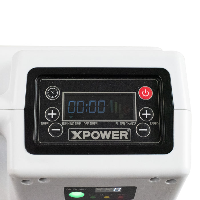XPOWER X-2830 Portable Professional 4-Stage HEPA Air Scrubber