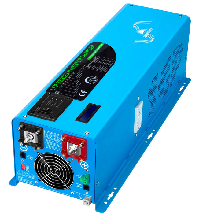 SunGold Power 6000w Dc 24v Split Phase Pure Sine Wave Inverter With Charger - Survival Creation