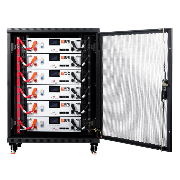 Rich Solar ALPHA 5 | 48V 100Ah LiFePO4 Lithium Server Rack Battery | 5kWh Energy