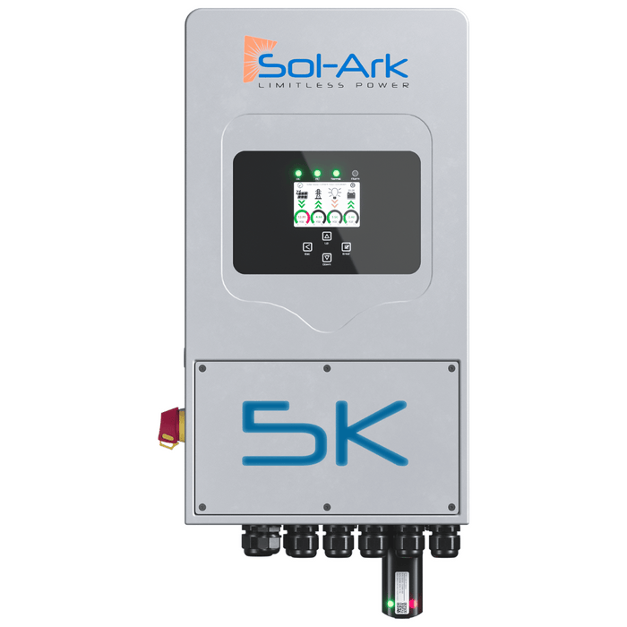 Sol-Ark 5K-1P [All-In-One] Single-Phase Hybrid Inverter | 10 Year Warranty