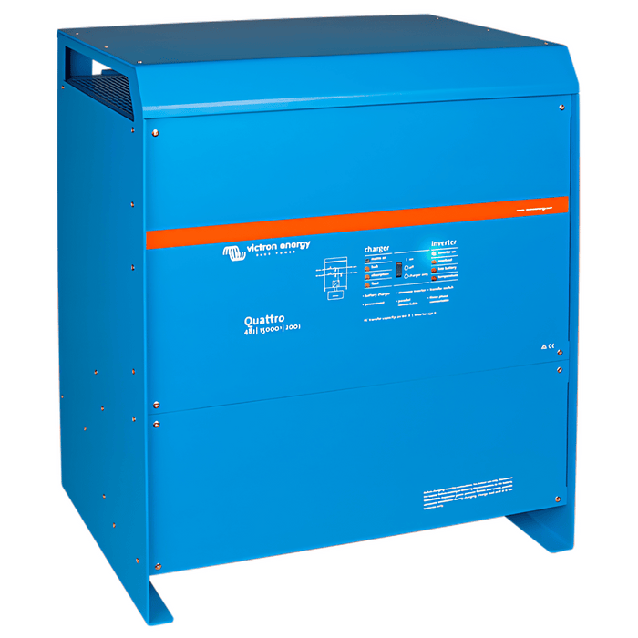 Victron Quattro 48/15000 Inverter | 48V Input | 15000VA Output 230V | 200A Charger | Transfer Switch