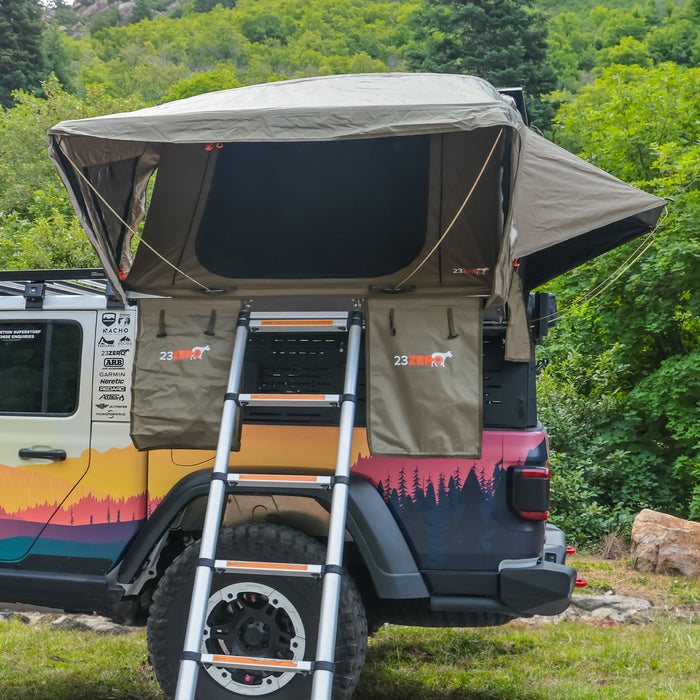 23ZERO Armadillo A3 Hard-Shell 3-People Universal Rooftop Tent