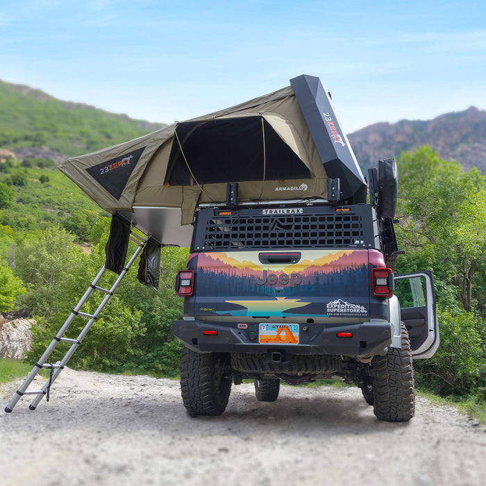 23ZERO Armadillo A3 Hard-Shell 3-People Universal Rooftop Tent