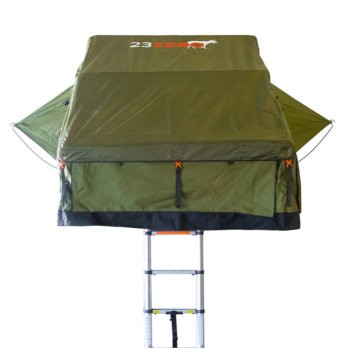 23ZERO Walkabout 56 Soft-Shell 2-People Universal Rooftop Tent w/Boot Bag & Gear Loft
