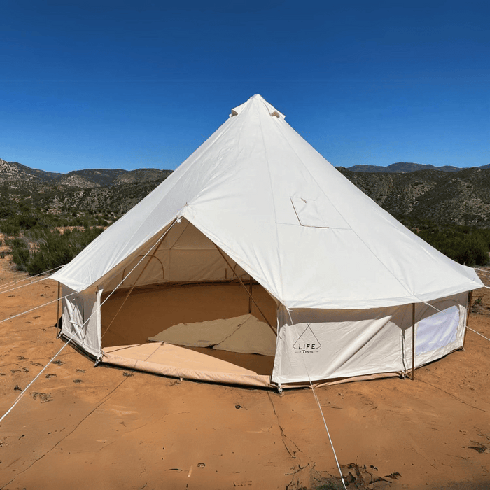 Life InTents 20' (6m) Timberline Exchange Canvas Bell/Yurt Tent - Survival Creation