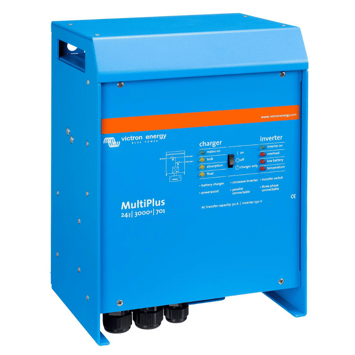 Victron MultiPlus 24/3000 Inverter | 24V Input | 3000VA Output 120V VE.Bus | 70A Charger | Transfer Switch