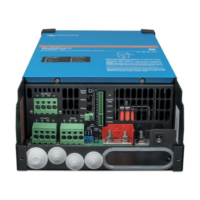 Victron MultiPlus-II 12/3000 Inverter | 12V Input | 3000VA Output 120/240V | 120A Charger | Transfer Switch