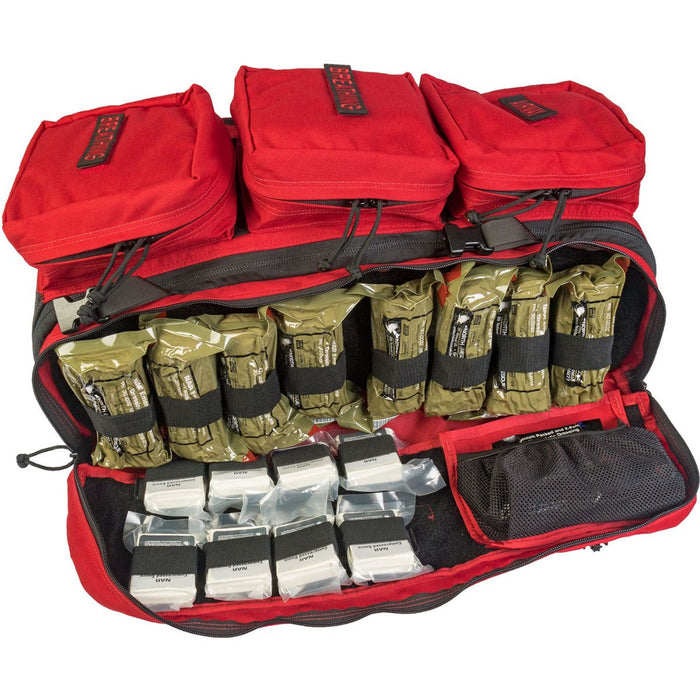 MCI Walk Trauma Treatment and Evacuation Kit With Quiklitters