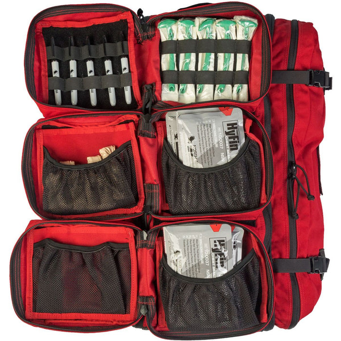 MCI Walk Trauma Treatment and Evacuation Kit With Quiklitters