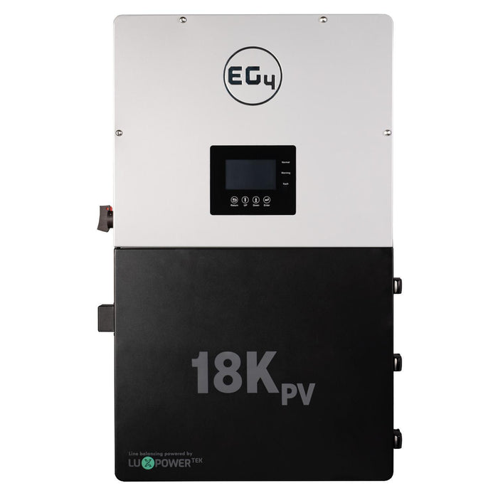 EG4 18KPV All-In-One 48V 120/240V Split Phase 18000W PV Input / 12000W Output Hybrid Solar Inverter