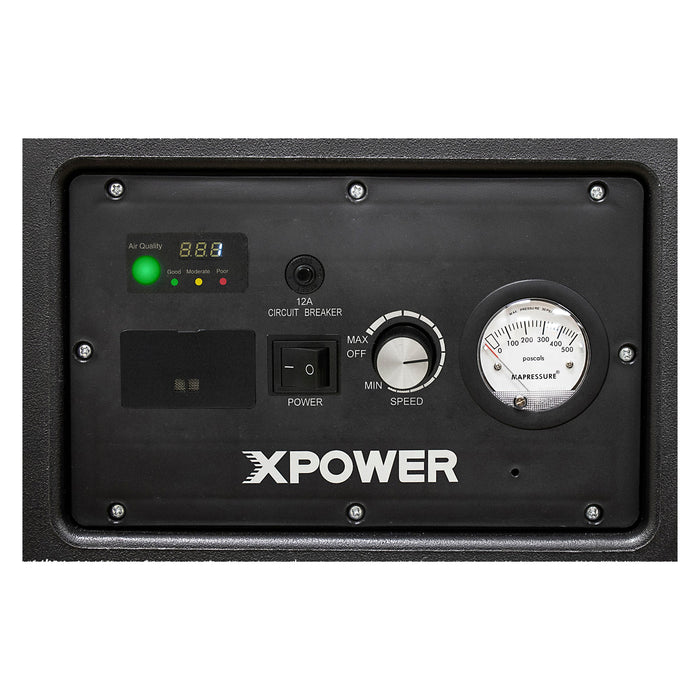 XPOWER AP-2500D Portable Brushless Commercial HEPA Air Filtration System Scrubber - Survival Creation