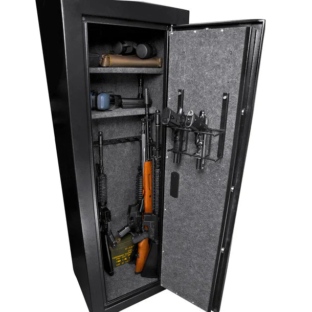 Barska AX11780 Extra-Large 9.34 cu.ft Steel Biometric/Fingerprint Keypad Black Rifle Safe - Survival Creation