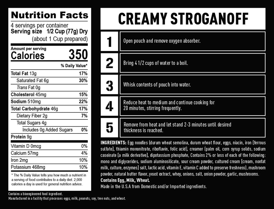 ReadyHour 6-Months 25-Year Shelf Life Long Term Survival Emergency Food Supply Kit - Survival Creation