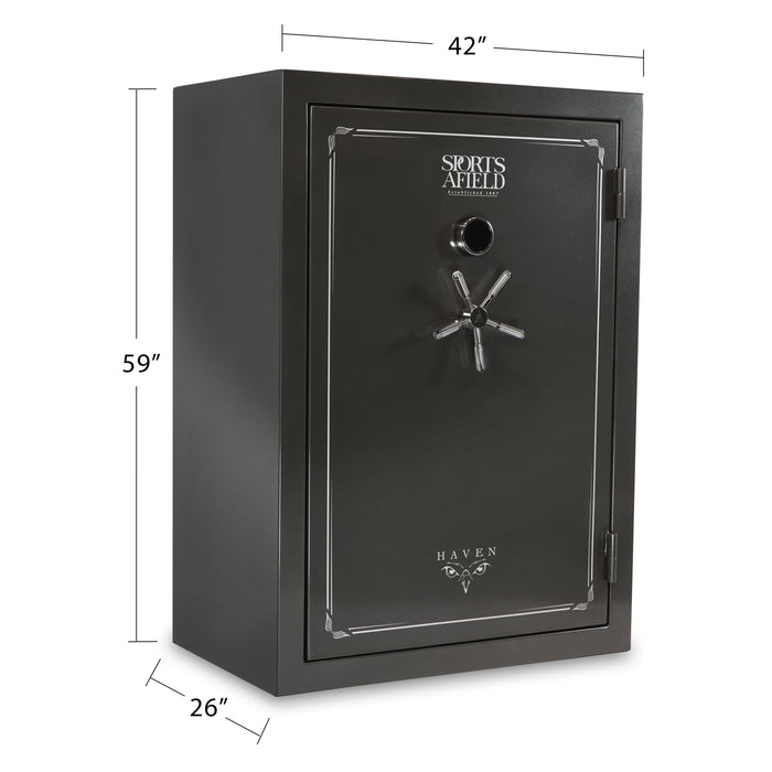 Sports Afield Haven SA5942HX Fireproof/Waterproof 703lb 48-Gun Safe