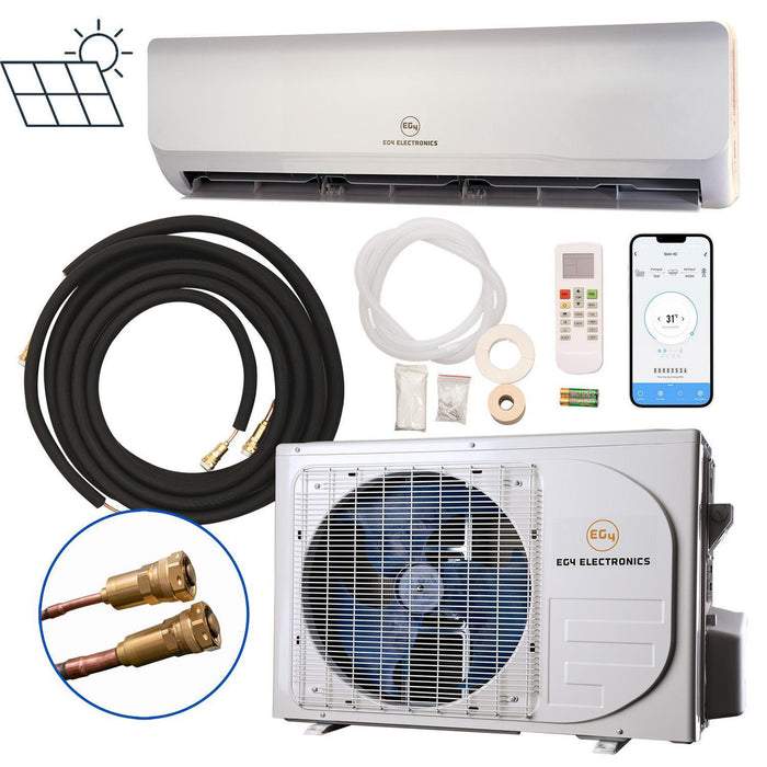 Eg4 24k Hybrid Solar Mini-Split 24000BTU AC/DC Air Conditioner/Heat Pump